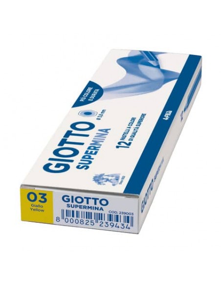 Matita colorata GIOTTO Supermina giallo 03 - 23900300
