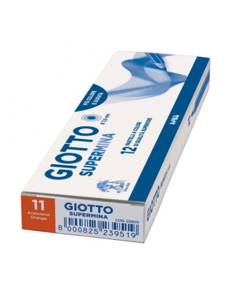 Matita colorata GIOTTO Supermina arancione 11 - 23901100