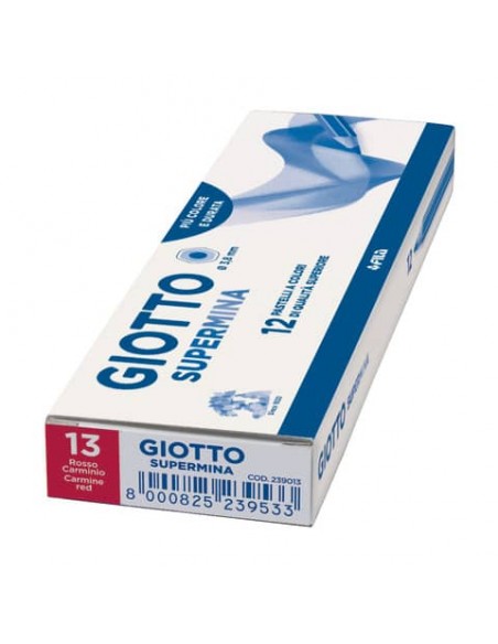 Matita colorata GIOTTO Supermina rosso carminio 13 - 23901300
