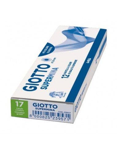 Matita colorata GIOTTO Supermina verde cinabro 17 - 23901700