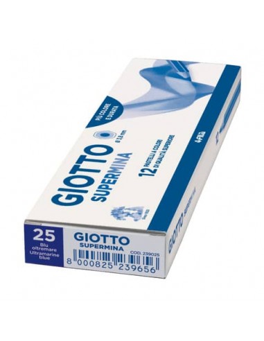 Matita colorata GIOTTO Supermina blu oltremare 25 - 23902500