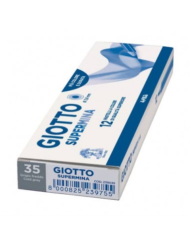 Matita colorata GIOTTO Supermina grigio freddo 35 - 23903500