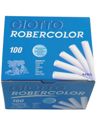 Gessetti GIOTTO Robercolor bianco  astuccio da 100 - 538800