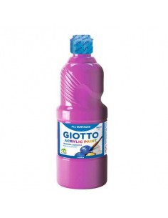 Tempera a base acrilica GIOTTO Acrylic Paint flacone 500 ml magenta 53371000