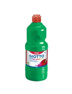 Tempera a base d'acqua GIOTTO Extra Quality flacone 1 lt verde 533412