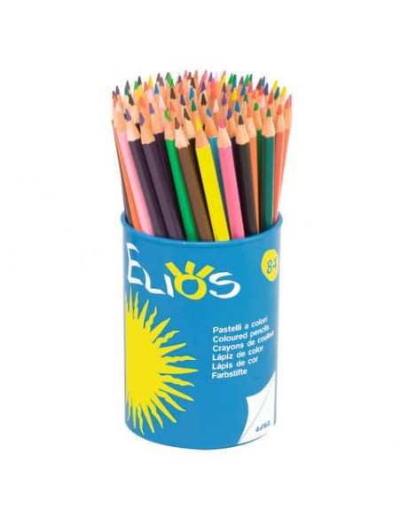 Matite colorate FILA Elios assortiti  barattolo da 84 - F517300