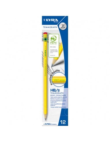 Matita LYRA Temagraph HB Medium  L1140100