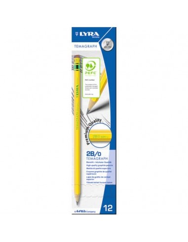 Matita LYRA Temagraph 2B Soft +  L1140102