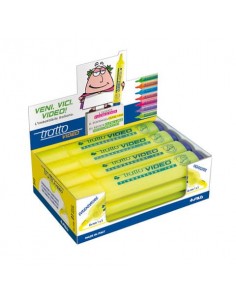 Evidenziatore TRATTO Video 1-5 mm giallo  830201