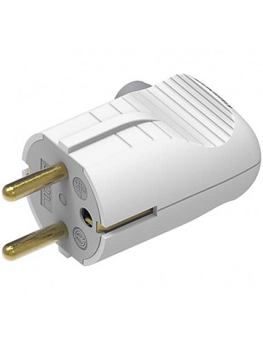 Spina volante 2P+T bticino standard tedesco/italiano e standard Francia bianco - S2020DE