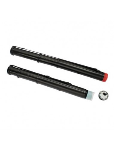 Tubo porta disegni Ø 80 mm TECNOSTYL estensibile a 3 moduli 50-110 cm nero EXT/1