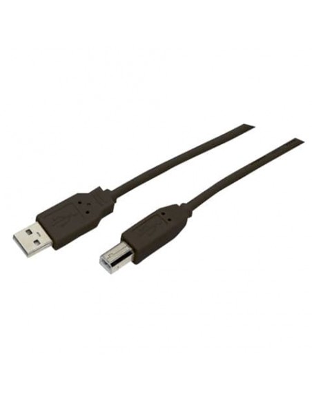Cavo di collegamento Media Range USB 2.0 A/B nero 5 m MRCS102