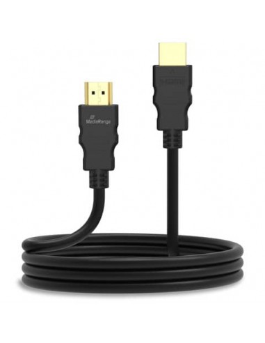 Cavo di collegamento Media Range HDMI ad alta velocità con Ethernet contatti dorati 18 Gbit/s 1