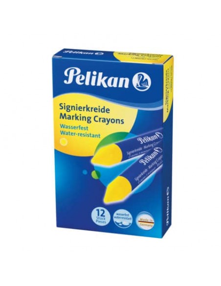 Pastello industriale Pelikan 762 giallo  conf. da 12 - 701045