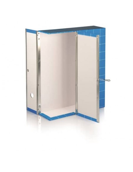 Scatola con cerniera in metallo Box 1 - apertura parziale Brefiocart 37