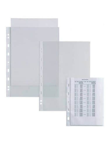 Buste in PP buccia Sei Rota Atla 100 medio spessore trasparente 15x21 cm - conf. 25 buste - 661515