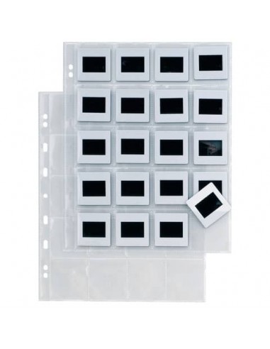 Buste a foratura universale Sei Rota Atla F per diapositive 20 spazi 5