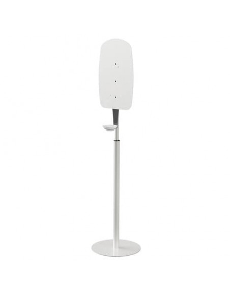 Supporto telescopico in metallo grigio per distributore elettronico gel - h130 cm - (dosatore e altri comp.ti ESCLUSI)