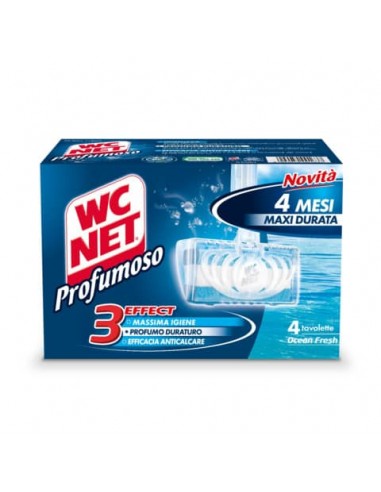 Tavolette WC Net Profumoso ocean fresh 4x34 grammi - M74838