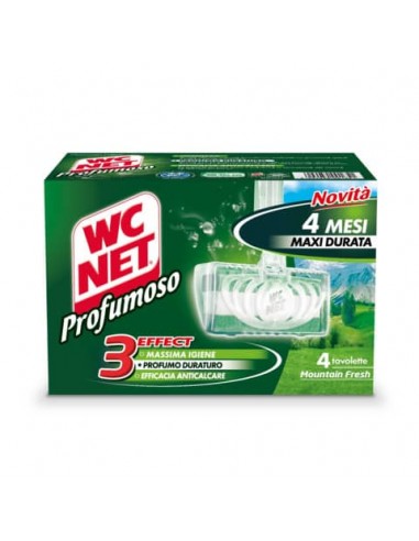 Tavolette WC Net Profumoso mountain fresh 4x34 grammi M74833