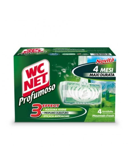 Tavolette WC Net Profumoso mountain fresh 4x34 grammi M74833