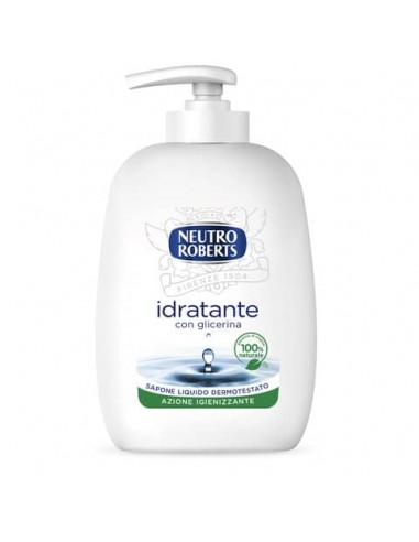 Sapone liquido extra idratante Neutro Roberts con glicerina 200 ml R908754