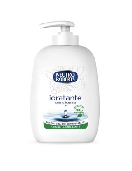 Sapone liquido extra idratante Neutro Roberts con glicerina 200 ml R908754