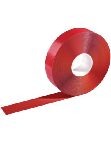 Bobina di nastro antiscivolo adesivo DURABLE DURALINE STRONG rosso 172503
