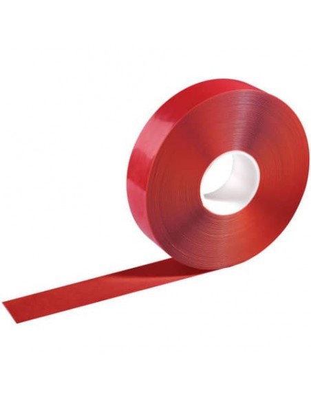 Bobina di nastro antiscivolo adesivo DURABLE DURALINE STRONG rosso 172503