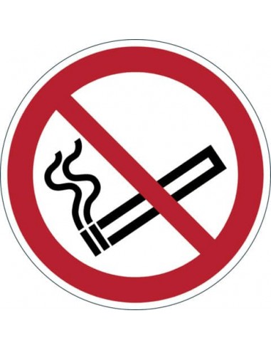 Pittogramma di sicurezza ''Vietato fumare'' DURABLE rosso Ø 430 mm 172803