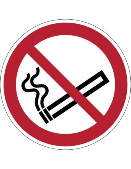 Pittogramma di sicurezza ''Vietato fumare'' DURABLE rosso Ø 430 mm 172803