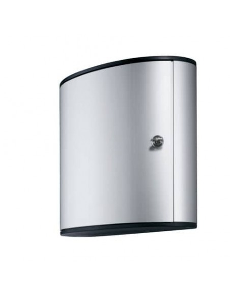 Cassetta portachiavi DURABLE KEY BOX 36 alluminio argento metallizzato - serratura a chiave - 195223