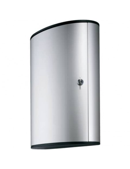 Cassetta portachiavi DURABLE KEY BOX 72 alluminio argento metallizzato - serratura a chiave - 195523