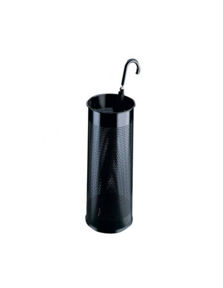 Portaombrelli DURABLE acciaio verniciato nero capacità 28