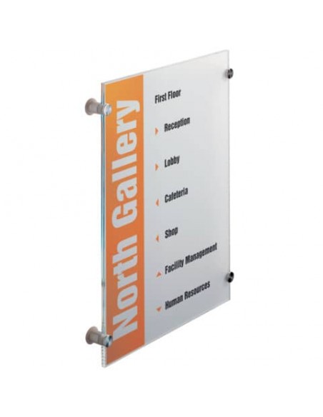 Targa DURABLE CRYSTAL SIGN acrilico trasparente 297x420 mm 482619