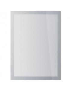 Cornici autofissanti DURABLE DURAFRAME® SUN A4 argento metallizzato 236x323mm  conf. 2 - 484123