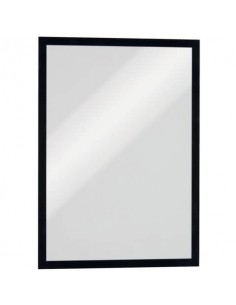 Cornici con pannello magnetico DURABLE DURAFRAME® MAGNETIC A3 PVC rigido nero 323x446mm  conf. 5 - 486801