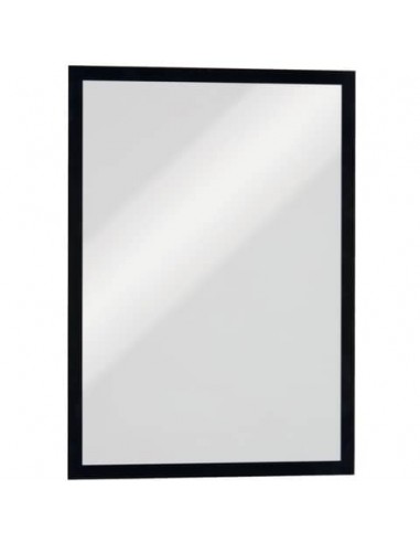 Cornici con pannello magnetico DURABLE DURAFRAME® MAGNETIC A3 PVC rigido nero 323x446mm  conf. 5 - 486801
