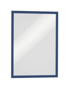 Cornici con pannello magnetico DURABLE DURAFRAME® MAGNETIC A3 PVC rigido blu scuro 323x446mm  conf. 5 - 486807