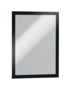 Cornici con pannello magnetico DURABLE DURAFRAME® A4 nero 236x323mm conf. 2 - 487201