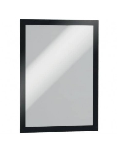 Cornici con pannello magnetico DURABLE DURAFRAME® A4 nero 236x323mm conf. 2 - 487201