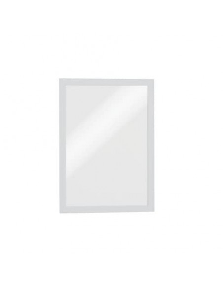 Cornici con pannello magnetico DURABLE DURAFRAME® A4 bianco 236x323mm conf. 2 - 487202