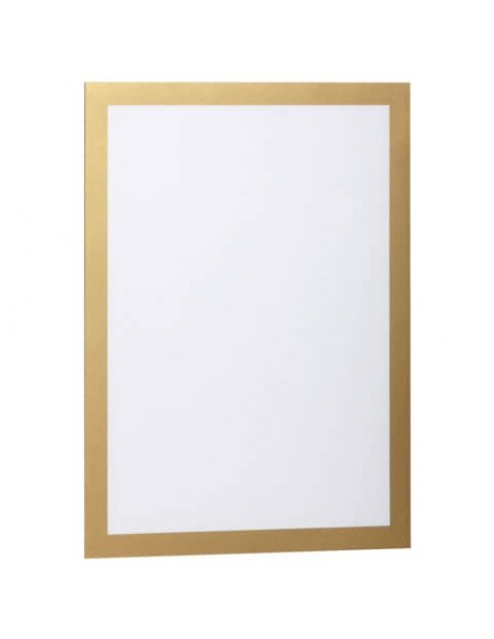 Cornici con pannello magnetico DURABLE DURAFRAME® A4 oro 236x323mm conf. 2 - 487230