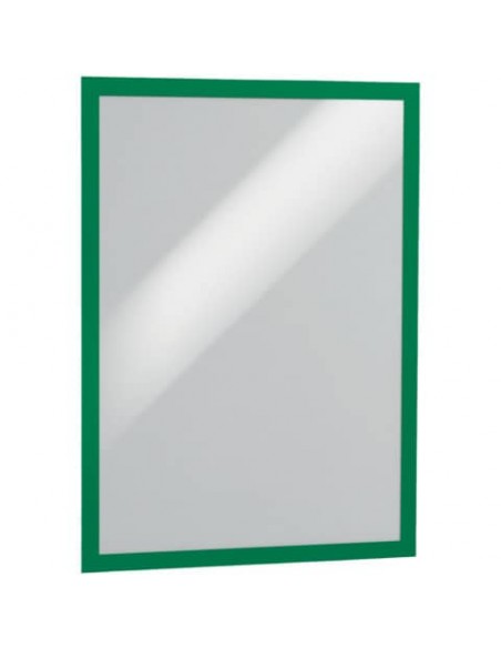 Cornici con pannello magnetico DURABLE DURAFRAME® A3 verde 325x445mm conf. 2 - 487305