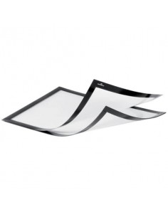Cornici con pannello magnetico DURABLE DURAFRAME® MAGNETIC PLUS A4 nero 236x323mm  conf. 2 - 498501