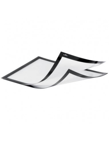 Cornici con pannello magnetico DURABLE DURAFRAME® MAGNETIC PLUS A4 nero 236x323mm  conf. 2 - 498501