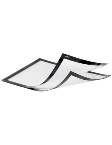 Cornici con pannello magnetico DURABLE DURAFRAME® MAGNETIC PLUS A4 nero 236x323mm  conf. 2 - 498501