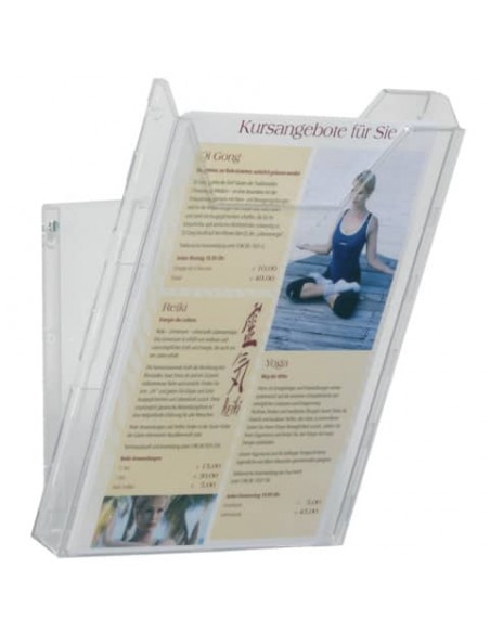 Espositore portadepliant da tavolo DURABLE COMBIBOXX A4 trasparente 857819