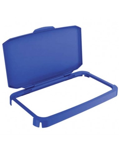 Coperchio per bidone portarifiuti DURABLE DURABIN 60 l blu 1800500040