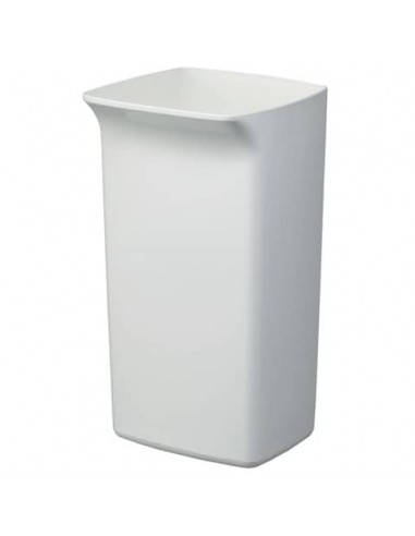 Contenitore portarifiuti DURABLE DURABIN SQUARE 40 polietilene bianco 1800798010